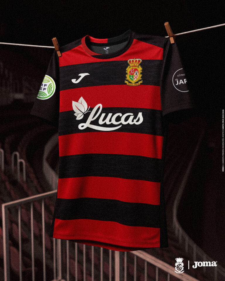 El Atlético Santa Cruz presenta su nueva primera equipación para la temporada 2025/26