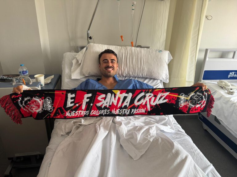 Andrés Silvente, operado con éxito y listo para comenzar su recuperación