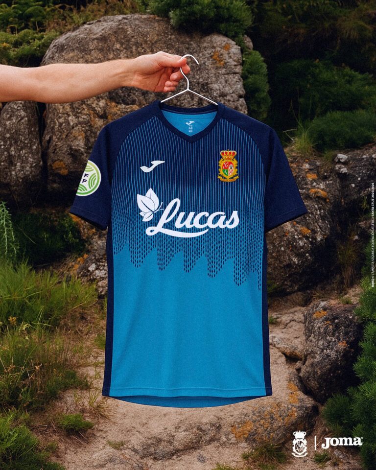 El Atlético Santa Cruz revela su segunda equipación para la temporada 2025/26